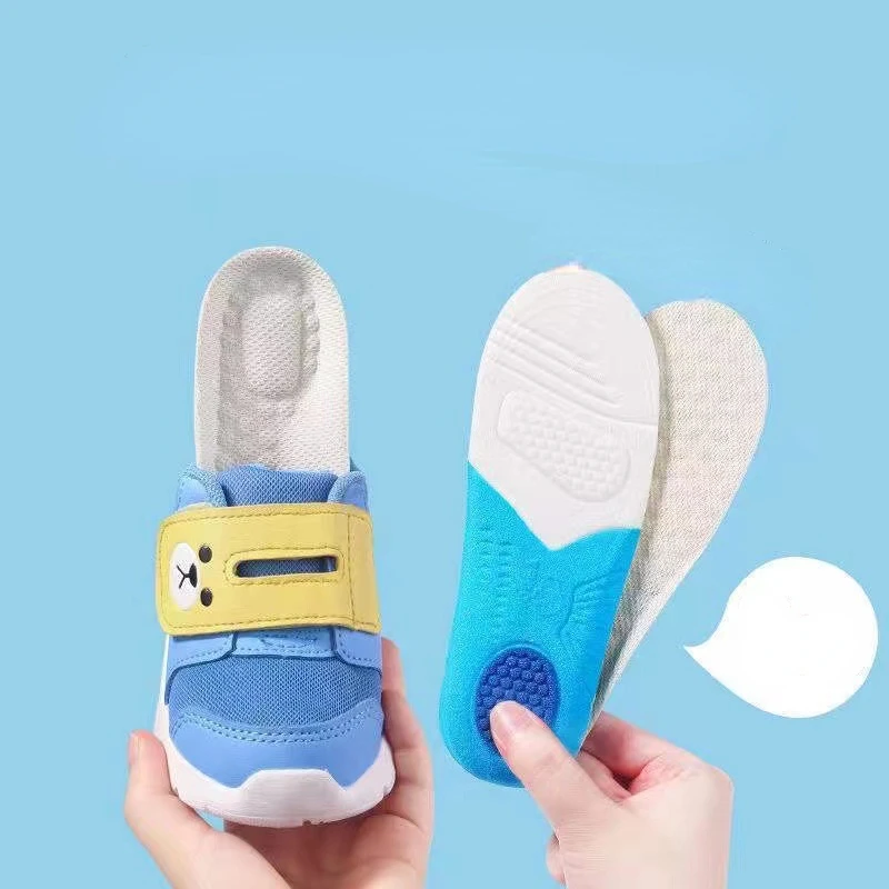 Children's foam insoles children's boys girls' babies breathable and customizable soft sports spring and autumn summer kid shoes