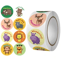 500pcs stickers reward and encouragement stickers childrens inspirational kindergarten primary school cute animal labels
