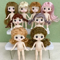 new 12cm cute doll mini princess doll 13 joints moveable 112 bjd doll kids girls doll toy gift lol doll