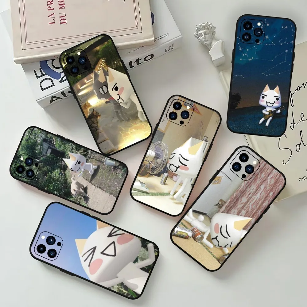 Милый чехол для телефона с принтом в виде инородного кота Торо Samsung A42 A53 A73 A80 A91 S 4G
