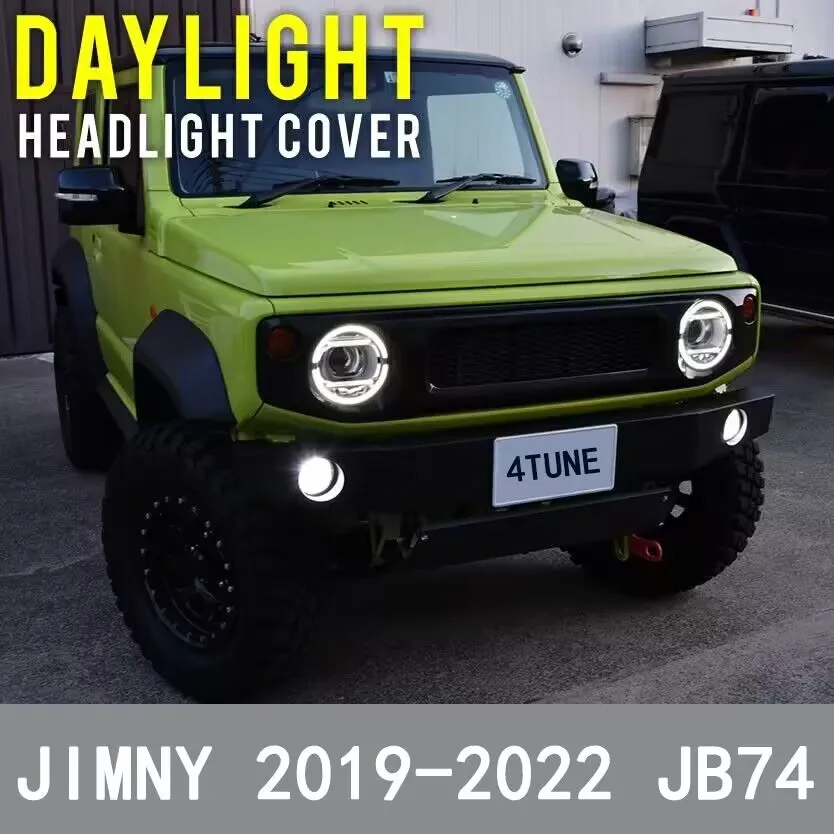 

For Suzuki Jimny JB74 2019-2023 Headlights Refit G63 Model Daytime Running Light with Signal Turning Headlight Accessories DIY