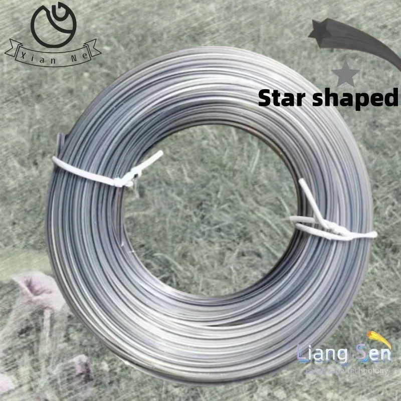 LSLT 2 шт. 3 0 мм * 15 м нейлоновая триммерная леска режущая головка триммер