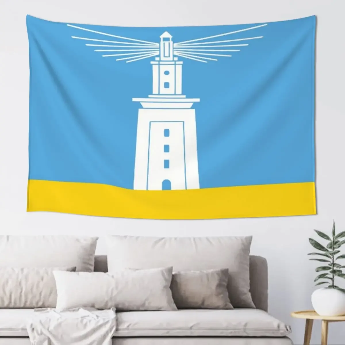 ALEXANDRIA EGYPT (ФЛАГ) Гобелен Декор для спальни Товары дома