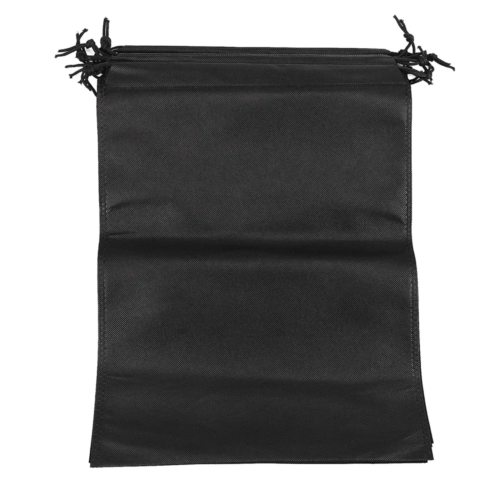 

8 Pcs Shoes Bag, Cover Shoes Black Waterproof Anti-dust Storage Portable Bags for Travel Sports