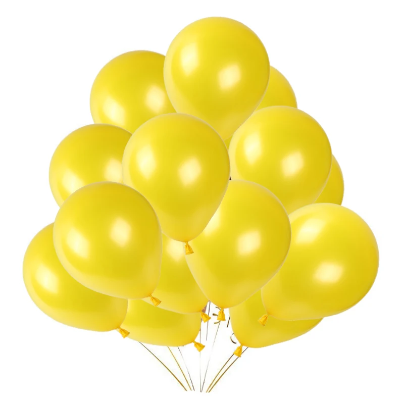 Латексные воздушные шары золотистые розовые синие черные с прозрачным покрытием