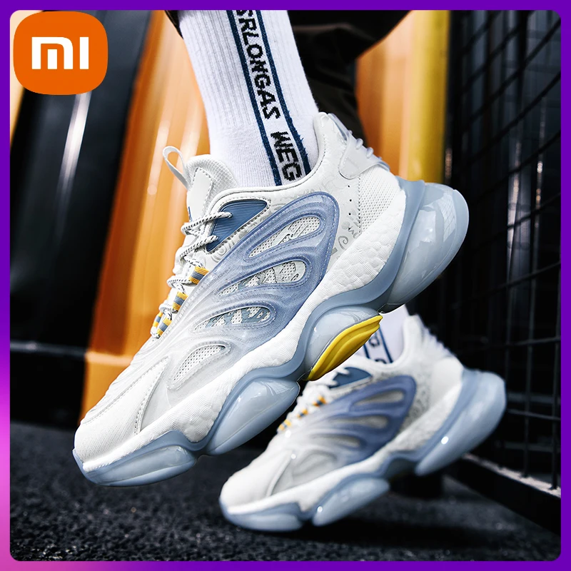 

Кроссовки Xiaomi мужские для тенниса, повседневная обувь, роскошные дышащие, для тренировок, гонок, лоферы, обувь для бега