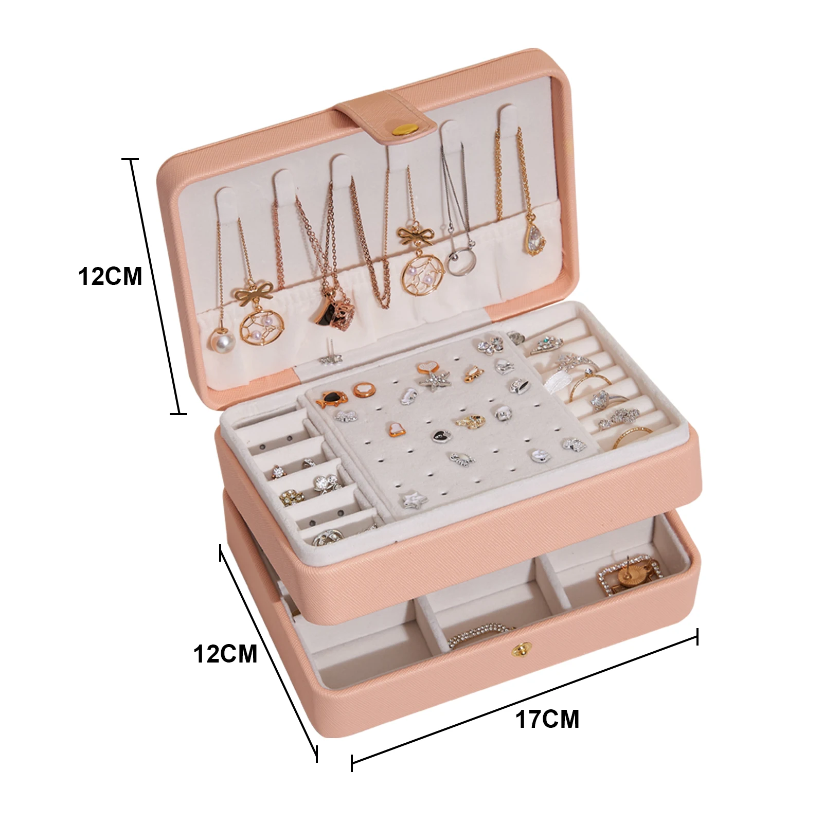 

Кожаная шкатулка для украшений