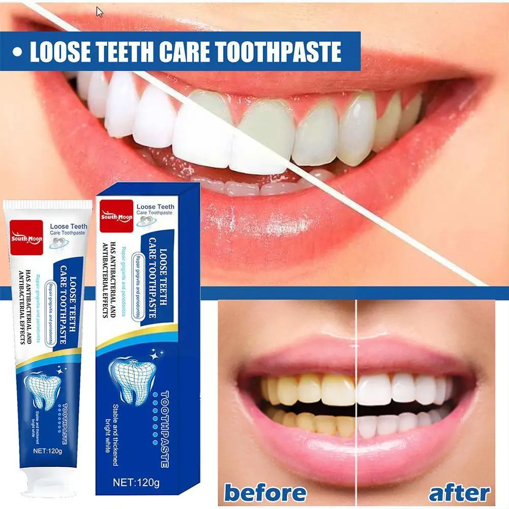 

120g Teeth Whitening Toothpaste Deep Clean Remove Plaque Fresh Repair Beauty Gums Protect Tools Bleaching Cavities Tooth Br Y0B6