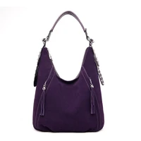 scofy fashion women handbag designer shoulder bag womens high quality faux suede stitched crossbody bag purse chic tote bags