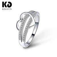 kogavin rings anillos crystal fashion wedding rings gift cubic zirconia party female accessories anillos mujer ring engagement