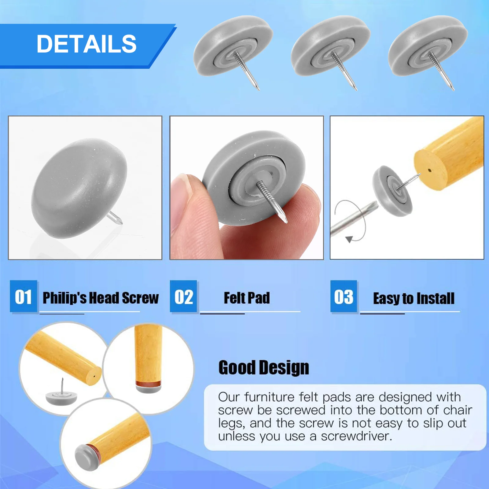 50 шт. шипы направляющие для стола кресла мебель защита пола столы и стулья