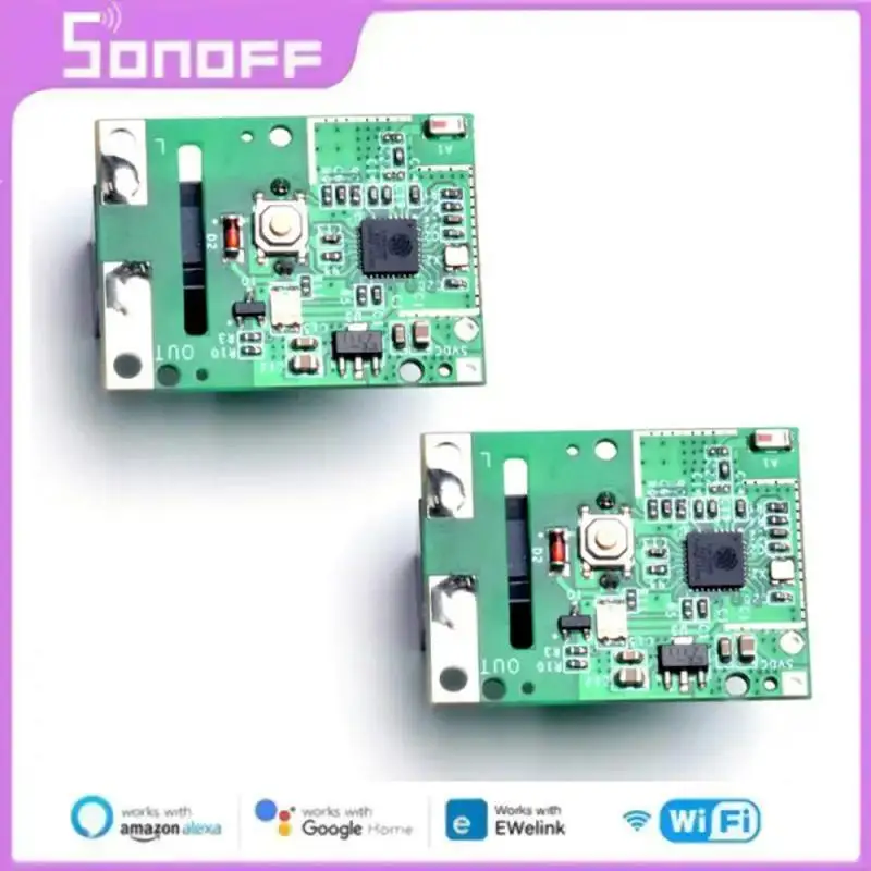 SONOFF Wi-Fi RE5V1C 5 В постоянного тока релейный модуль умного переключателя