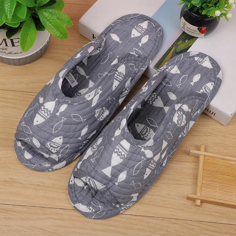 Женская ткань искусственная стирка стеганые мягкие мужские ковровые тапочки