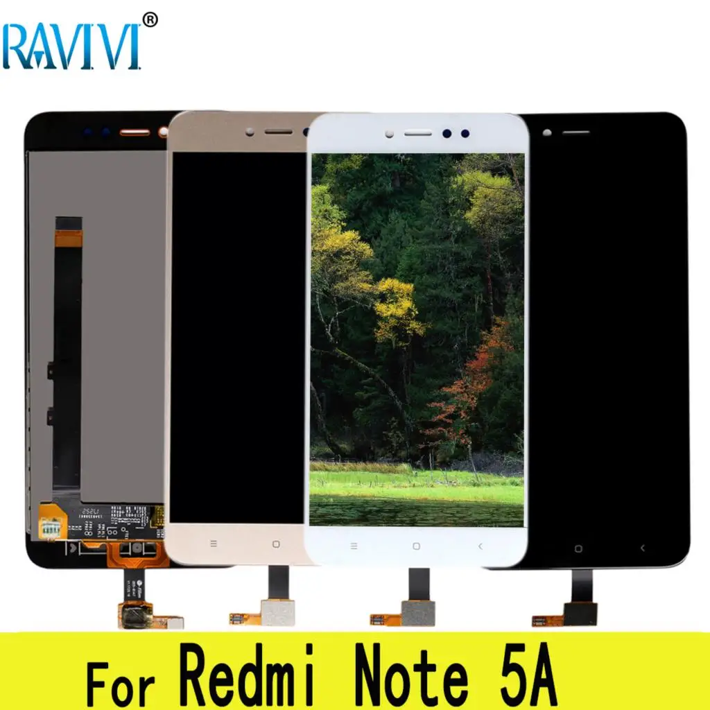 

5.5'' LCD For Xiaomi Redmi Note 5A Prime LCD Display Y1 / Y1 Lite Touch Screen Tested Digitizer Assembly With Frame