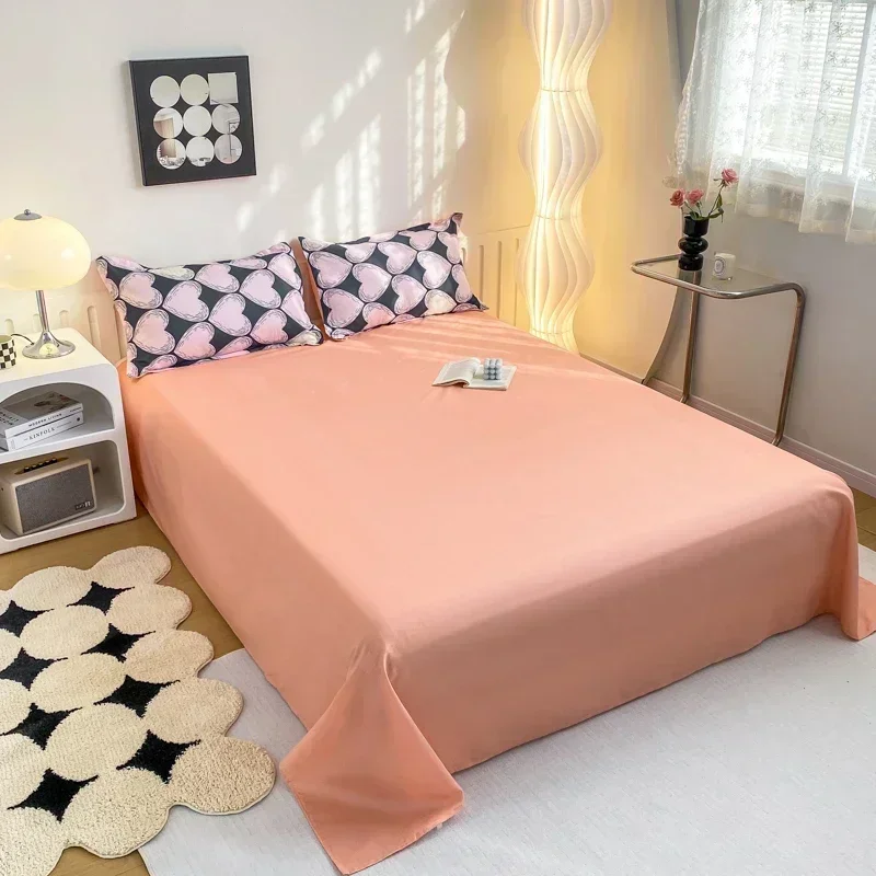 Kuup комплект домашнего постельного белья с мультяшным принтом простой свежий