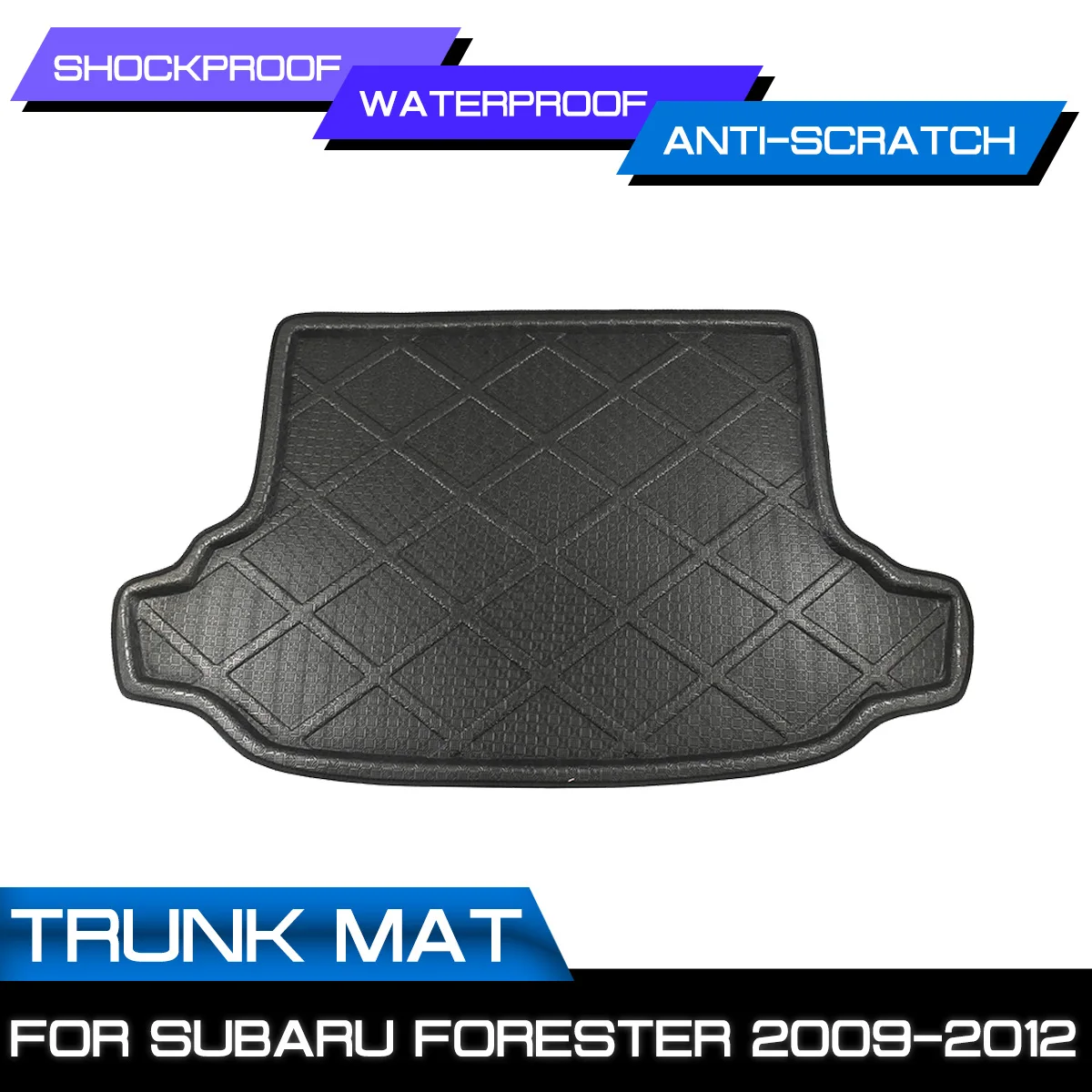 

Car Floor Mat Carpet For Subaru Forester 2009 2010 2011 2012 Rear Trunk Anti-mud Cover