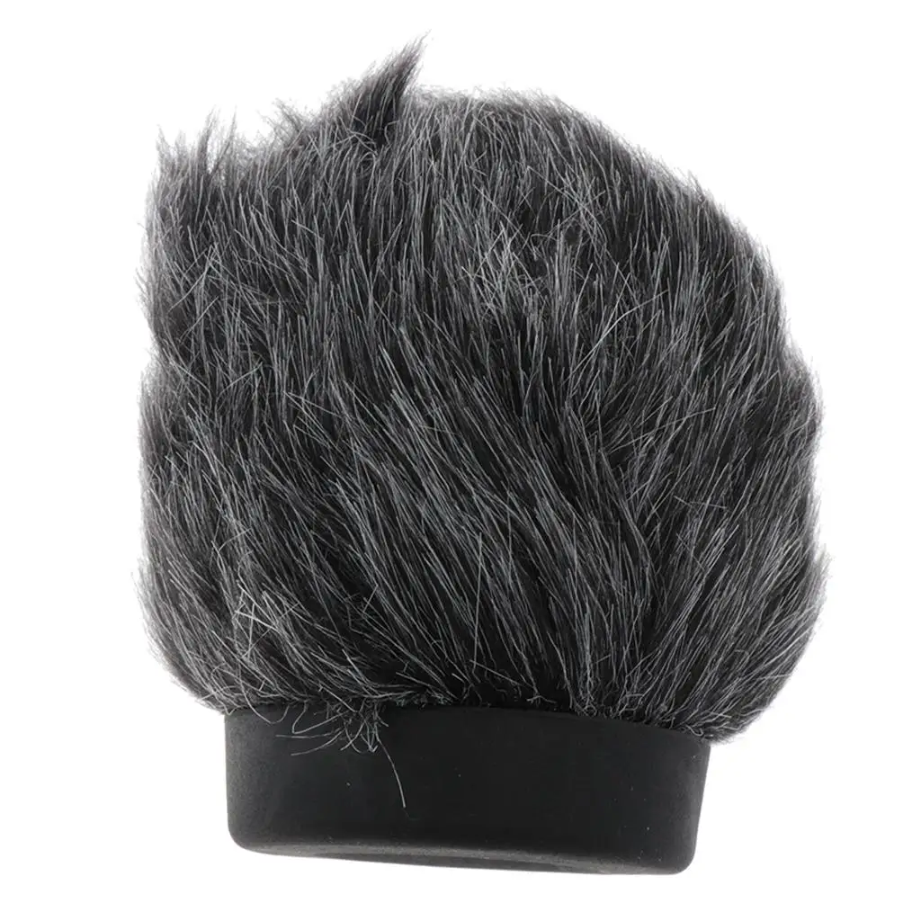 

Outdoor Microphone Furry Windscreen Muff for Stereo Microphone & Mics