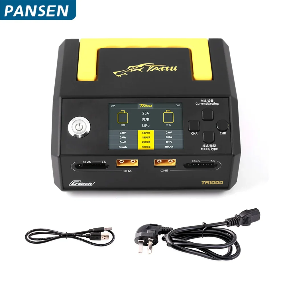 Зарядное устройство TATTU ACE Grignard TA1000W 2-7S двухканальный формат зарядки 25 А