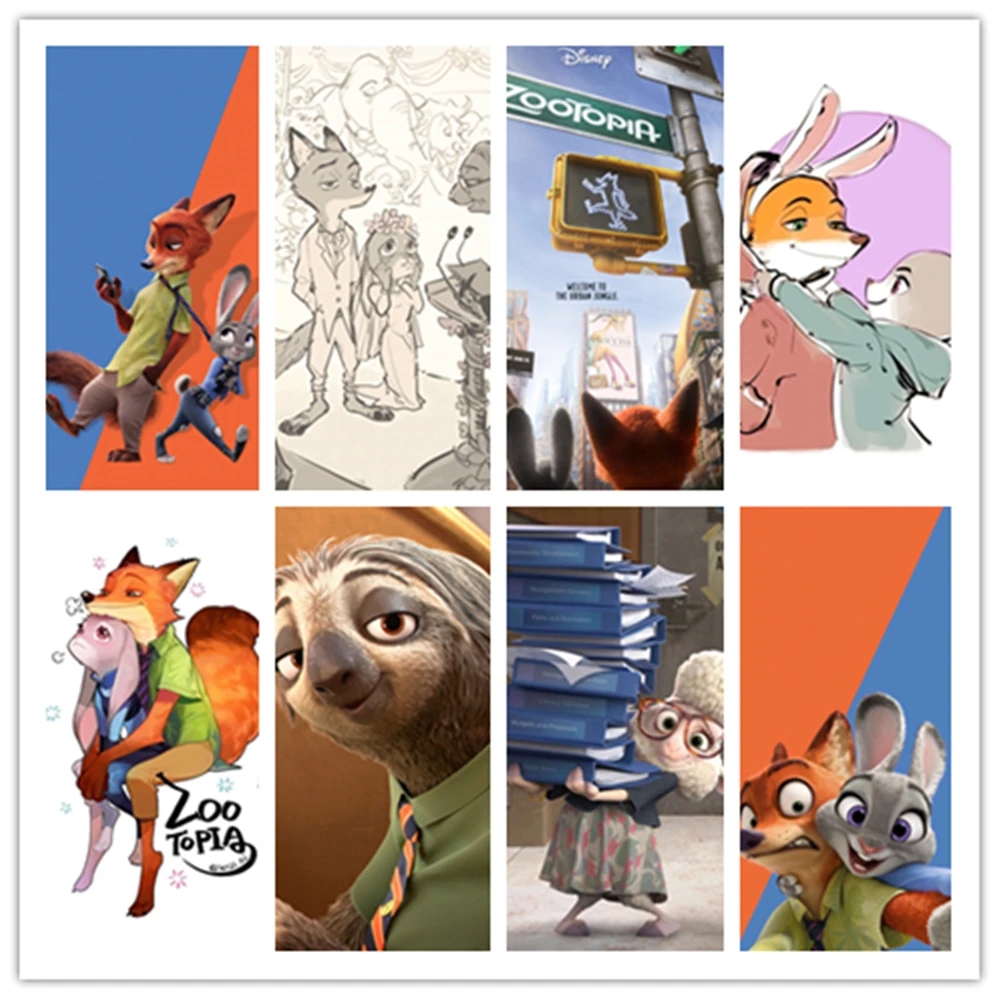 

Цифровая картина маслом Disney кролик Джуди из «зверополиса» and Foxnick, Настенная картина для спальни, картины для гостиной, одиночный Декор