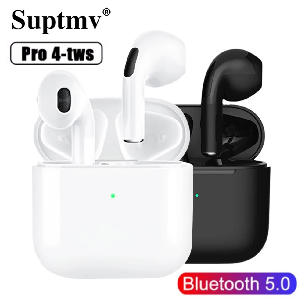 Беспроводные наушники Air Pro 4 TWS Bluetooth спортивные наушники-вкладыши игровая