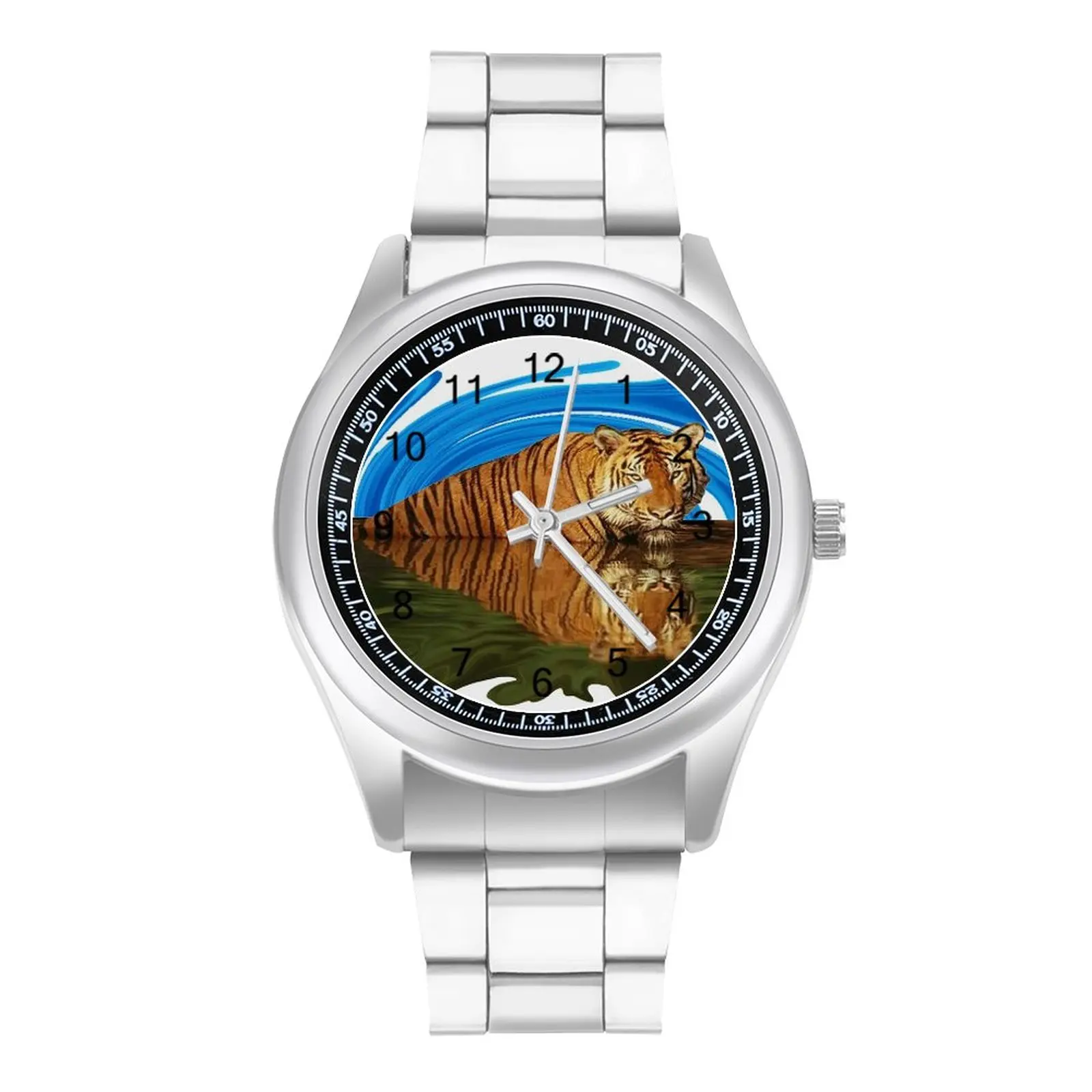 

The Mirage Tiger Quartz Watch Tiger Outdoor Silent Wrist Watch Stainless Photo New Ladies Wristwatch