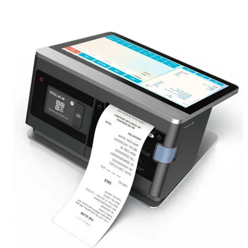 Универсальная сенсорная POS-система с принтером, программное обеспечение для ресторанов, POS-система, кассовый аппарат на Windows, горячая новинка (art.: 3920d8bac7dee) - 3920d8bac7dee