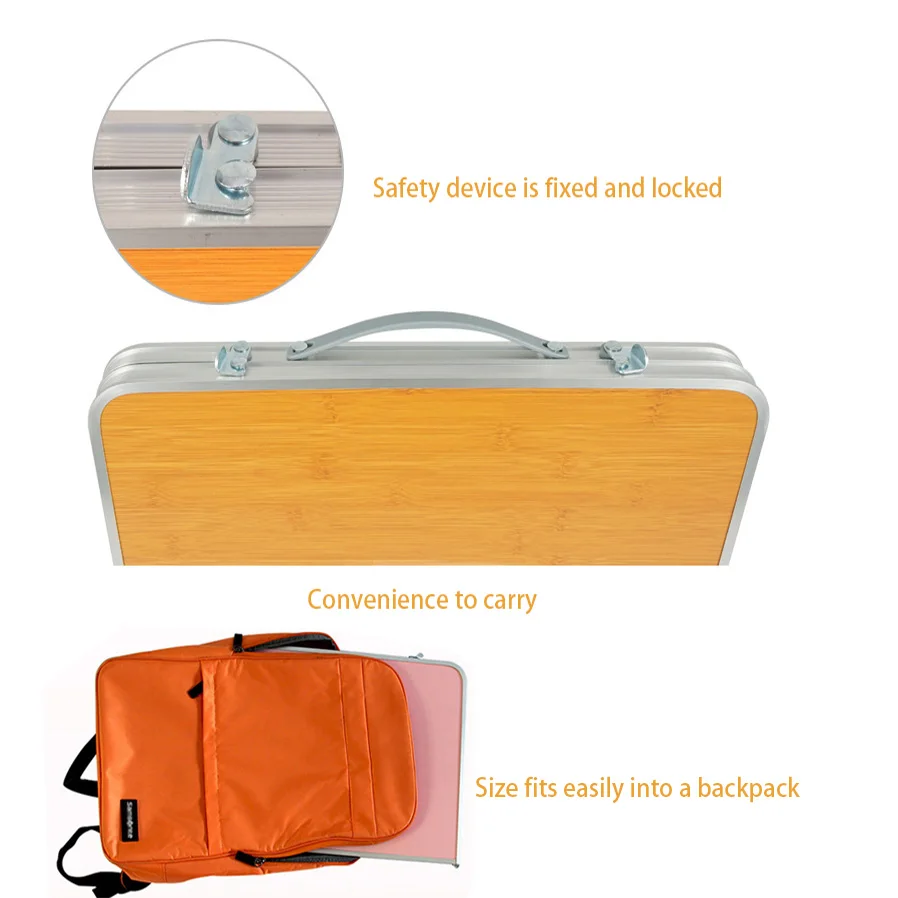 Vilead стол для пикника туристический портативный складной Сверхлегкий походный