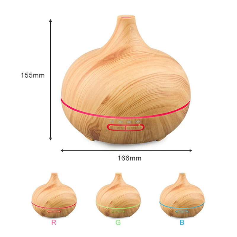 Электрический аромадиффузор 550 мл диффузор эфирных масел увлажнитель воздуха