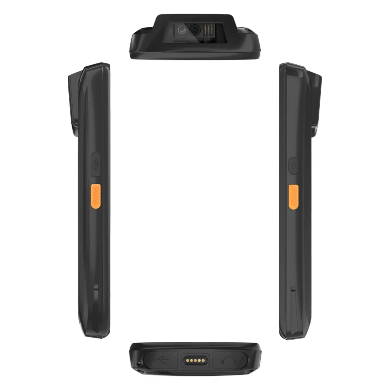 UNIWA M598 Pro Smartphone IP65 Waterproof 2D Barcode Scanner  Android Rugged PDA Built-in NFC 4000mAh Mobile Phone