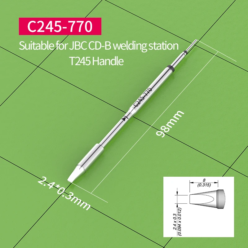 

Паяльные жала C245 для ручек JBC T245