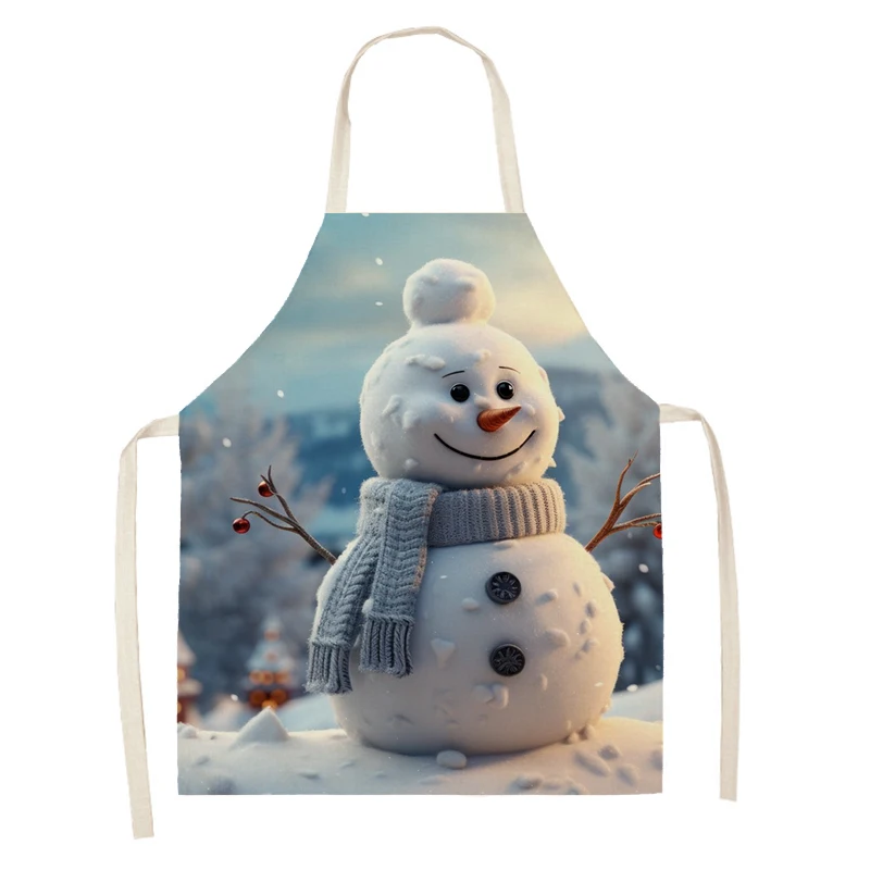 Кухонный Фартук для женщин льняной водонепроницаемый фартук мужчин и детей