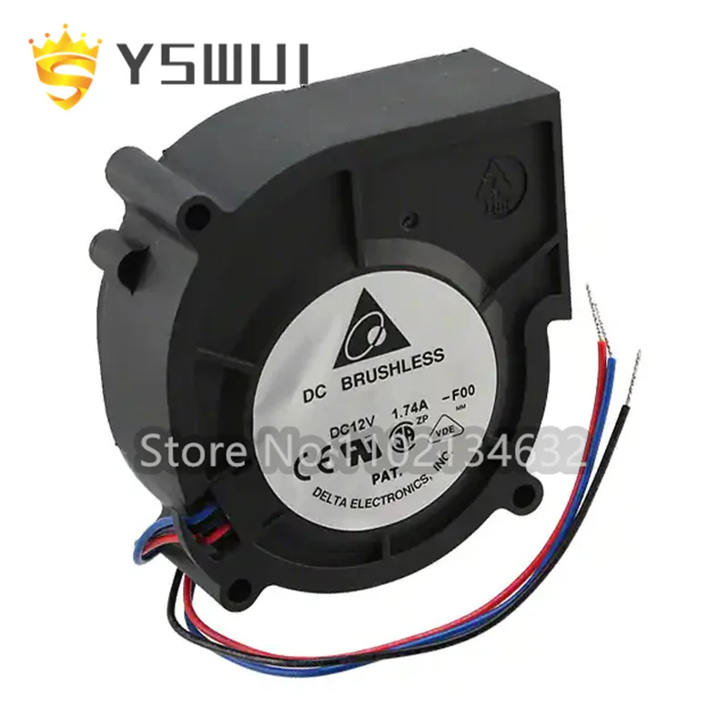 

BCB0812GHN-F00 Original FAN BLOWER 75X30MM 12VDC WIRE