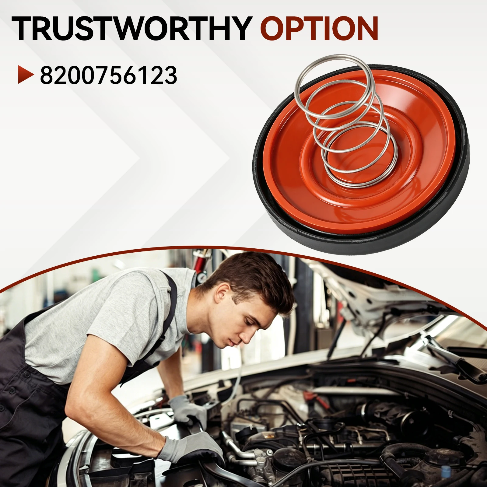 Фото Ремонтный комплект крышки клапана PCV с мембраной для Nissan Kubistar Qashqai 1.5 Dci, Renault Clio, Kangoo, Laguna, Megane, Scenic №4