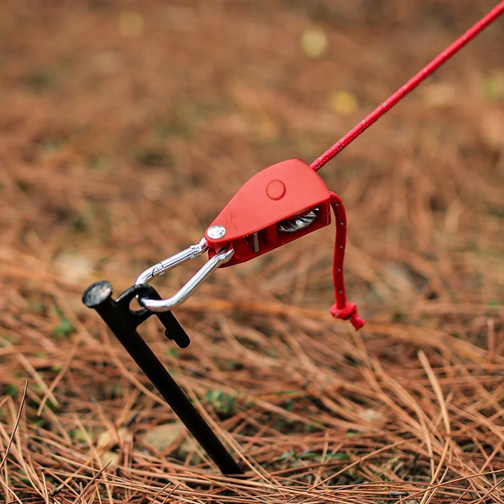 Регулируемая Веревка Для Кемпинговой Палатки Длиной 5 М С Фиксированным Шкивом