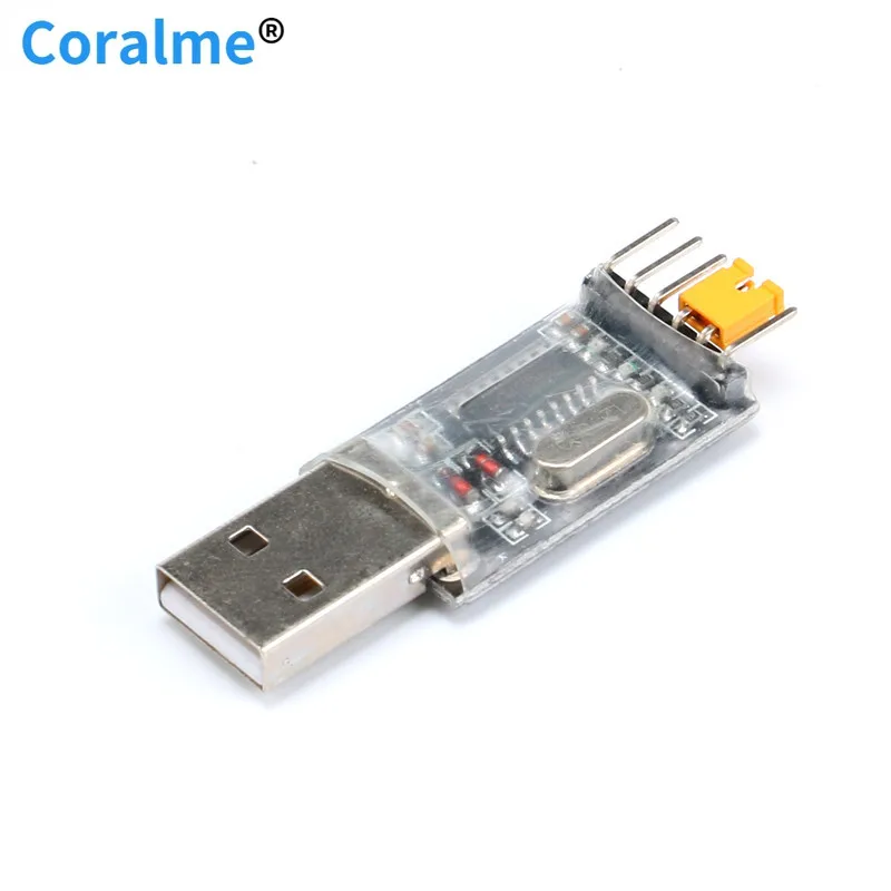 

USB to TTL UART Module CH340G CH340 USB Microcontroller Download Cable Brush Board USB to Serial 3.3V 5V Switch