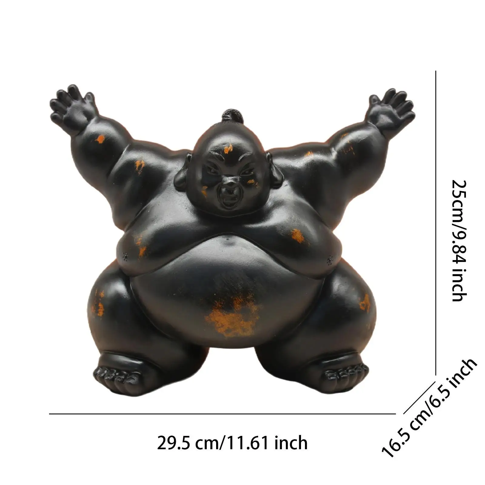 Фигурка сумо реалистичные детали украшение рабочего стола для входной офисной