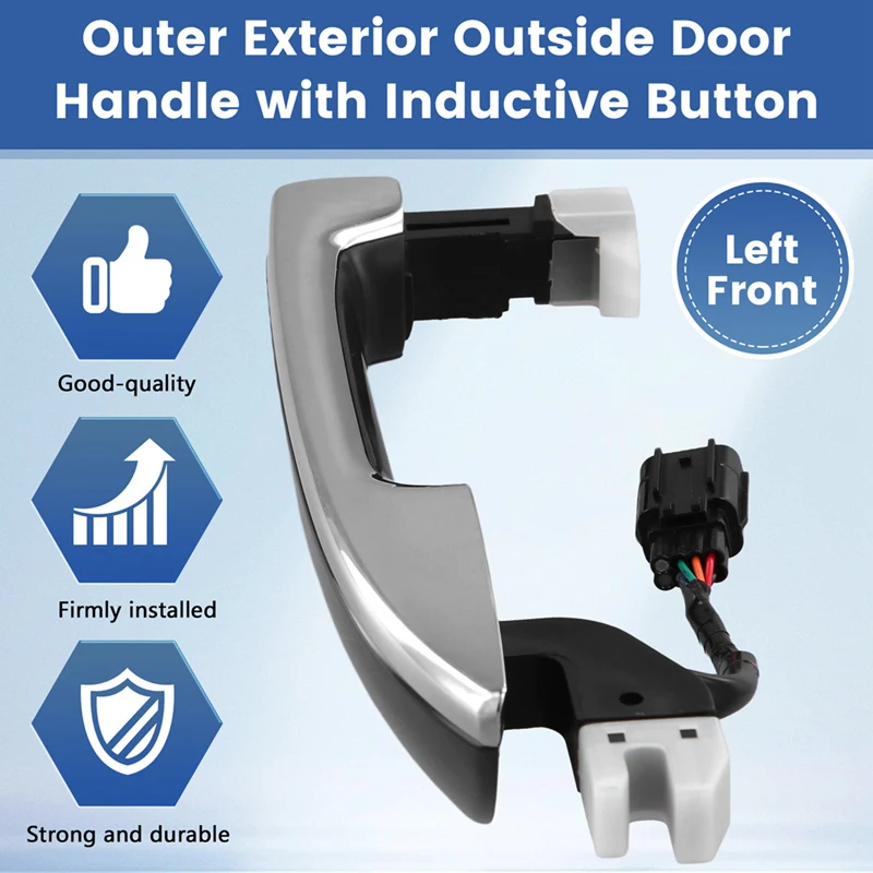 Ручка передней двери с индуктивной кнопкой комфортный доступ для Honda Accord 2008-2012