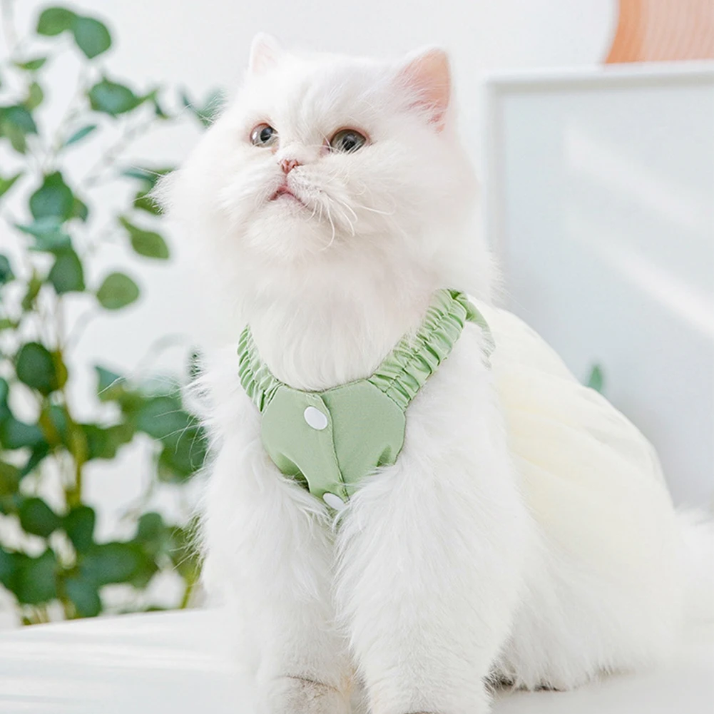 

Spring Summer Cat Lace Dress Fashion Lovely Pet Lace Slip Skirts Breathable Comfortable Soft Dogs Cats Dress Pet Clothes XS-XL