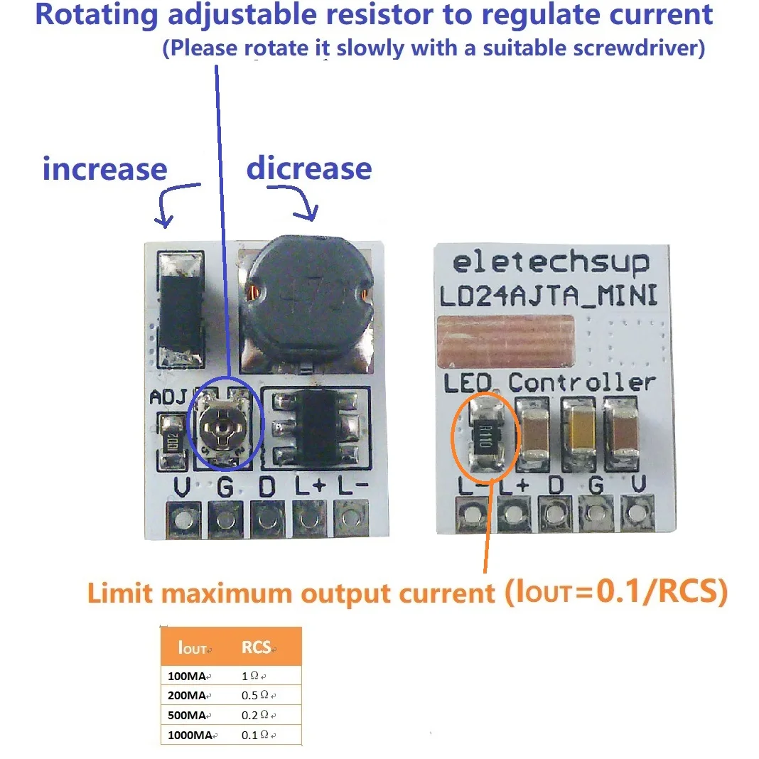 

Конвертер DC/DC eletechsup LD24AJTA_MINI