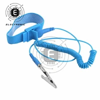 cordless wireless clip antistatic anti static esd wristband wrist strap discharge cables for electronics repair work tools