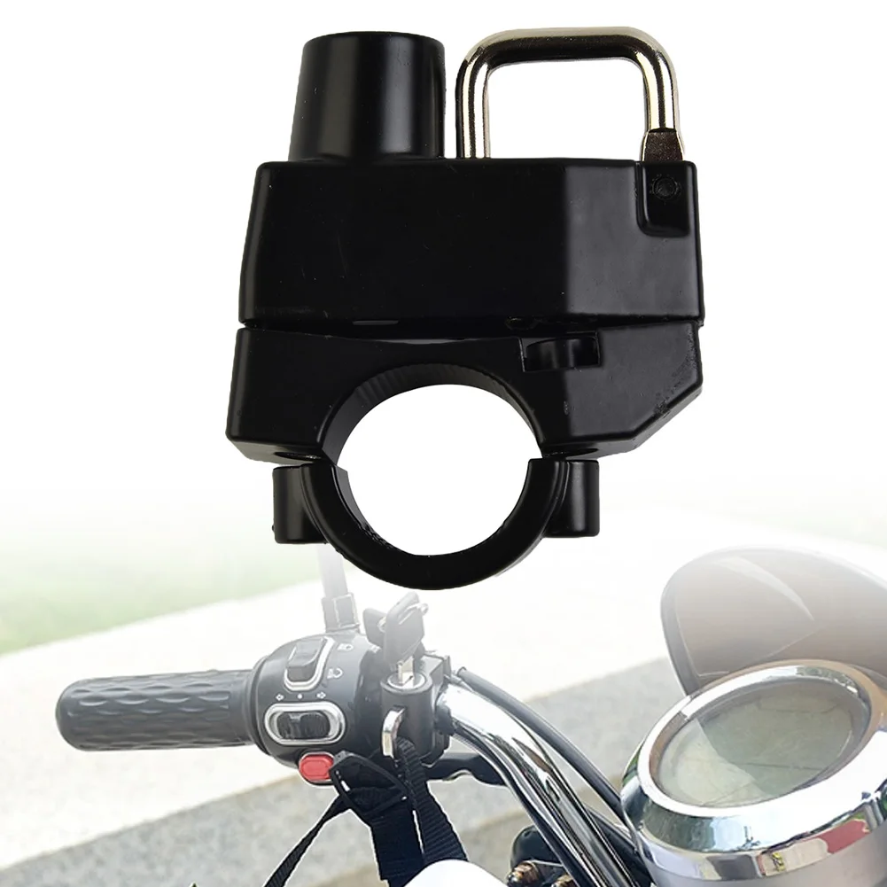 

Durable New Practical Helmet Lock Upgraded Brand New Fixed Handlebar Anti-theft Bicycle Lock Helmet Helmet Lock