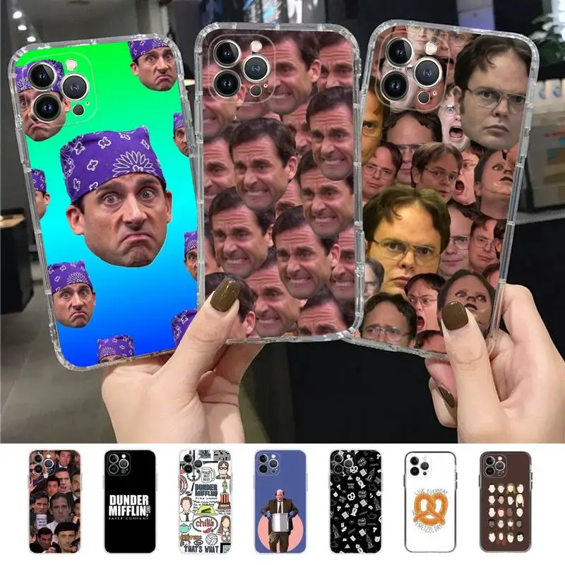 

Michael Scott The Office Funny Humor TV Phone Case for iPhone 11 12 13 mini pro XS MAX 8 7 6 6S Plus X 5S SE 2020 XR case