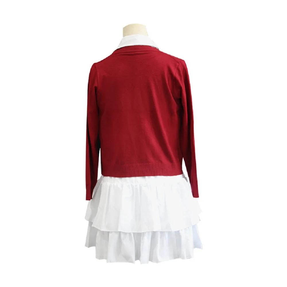 Унисекс аниме косплей костюм Megumi Kato Хэллоуин Униформа Индивидуальный размер