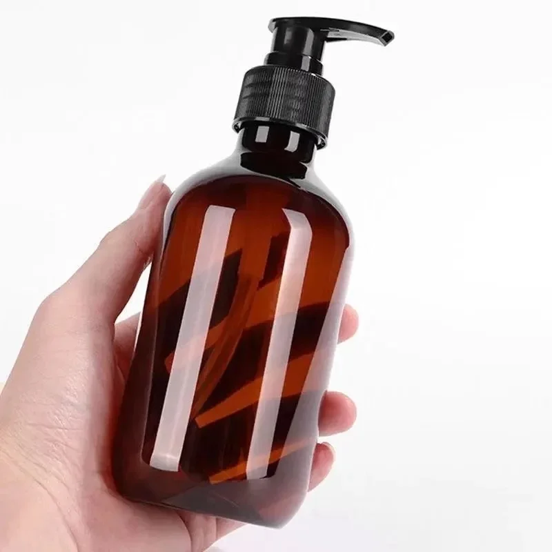 

300/500ml Portable Lotion Shampoo Dispensers Bathroom Shower Gel Holder Soap Dispenser Empty Bath Pump Refillable Bottles