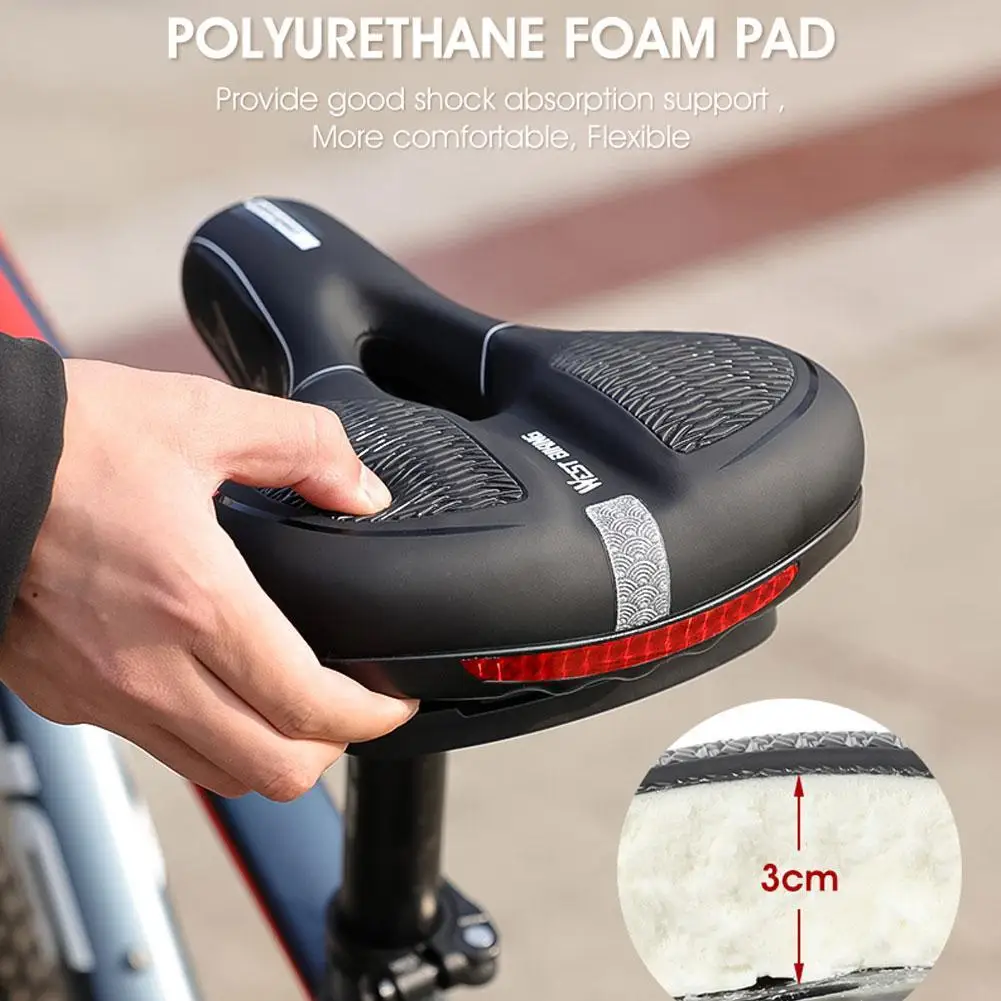 

Амортизирующее дышащее амортизирующее седло для горного и дорожного велосипеда