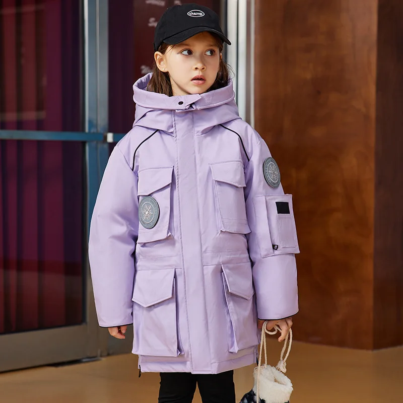 

Kids Winter Puffer Parkas Girls Fashion Long Jackets 8 10 12 years