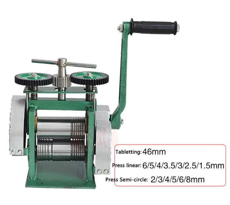 

Vietnam hand Jewelry Pressing machine Gold, silver and copper Pressed semicircle shape/Square shape Gold tools