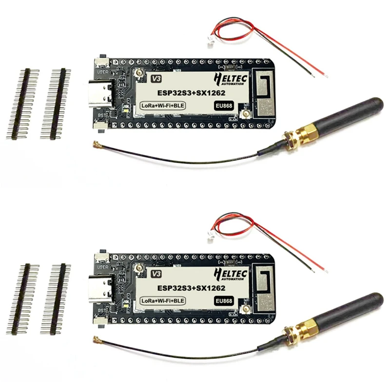 2X H ELTEC AUTOMATION ESP32 для макетной платы Lora беспроводная палка Lite V3 863/868-915/928 Гц SX1276