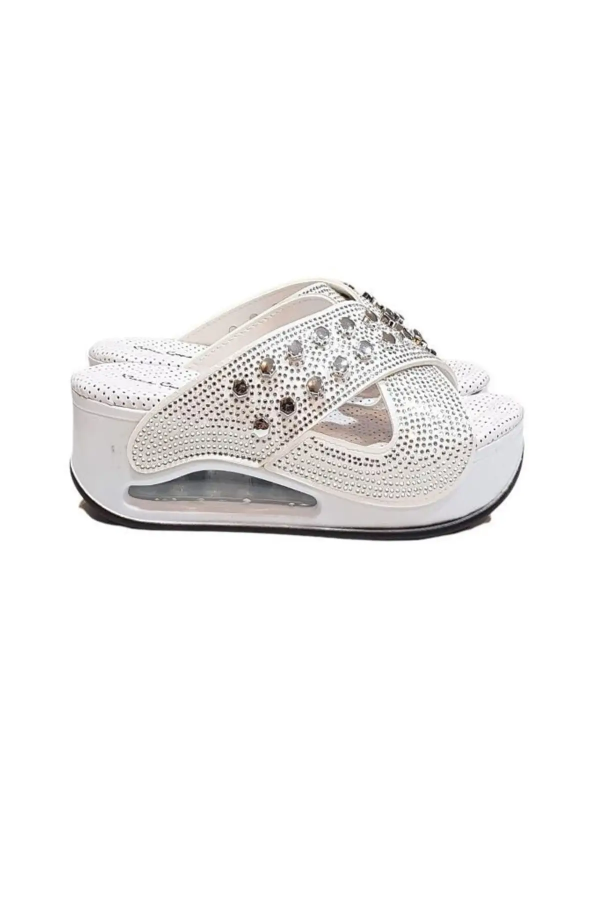 Женские кожаные шлепанцы Pierre Cardin с подкладкой из камня качественные Элегантные