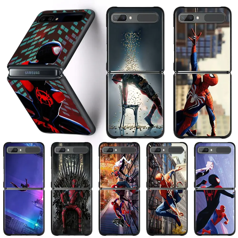 

Marvel Andrew Garfield Spider Man Case For Samsung Galaxy Z Flip 3 Z Flip 3 5G Phone Cover ZF3 zflip 3 Hard pc Fitted Funda